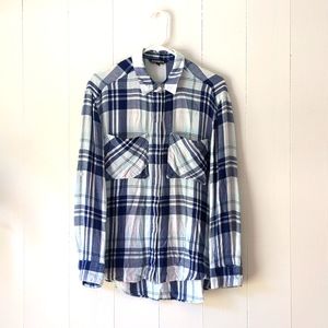 Express button-down, buttery soft flannel